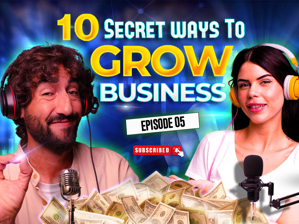 YouTube Thumbnail Design – Business Talk Show (Episode 05) bookcoverdesign brandidentity branding businesstips design dribbble dribbbledesign graphic design graphicdesign illustration logo minimaldesign moderndesign printdesign social media post talkshowdesign thumbnaildesign vector youtubedesign youtubethumbnail