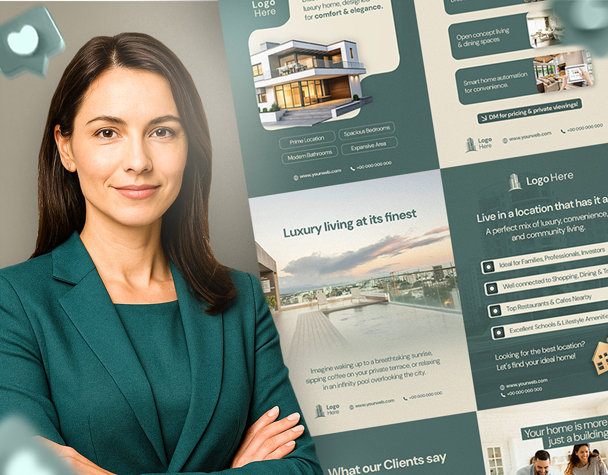 Real Estate Social Media Post Design corporate post design facebook post design instagram post design post design poster design real estate ad design real estate branding real estate design real estate marketing real estate post selflance social media post social media post design social media poster social media posts