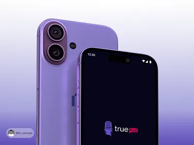 TruePod App Logo Design app logo design appdesigner branding listening app logo design logo designer logo mark mobile app designer mobileapp designer podcast podcast app uidesigner uiux uiux designer