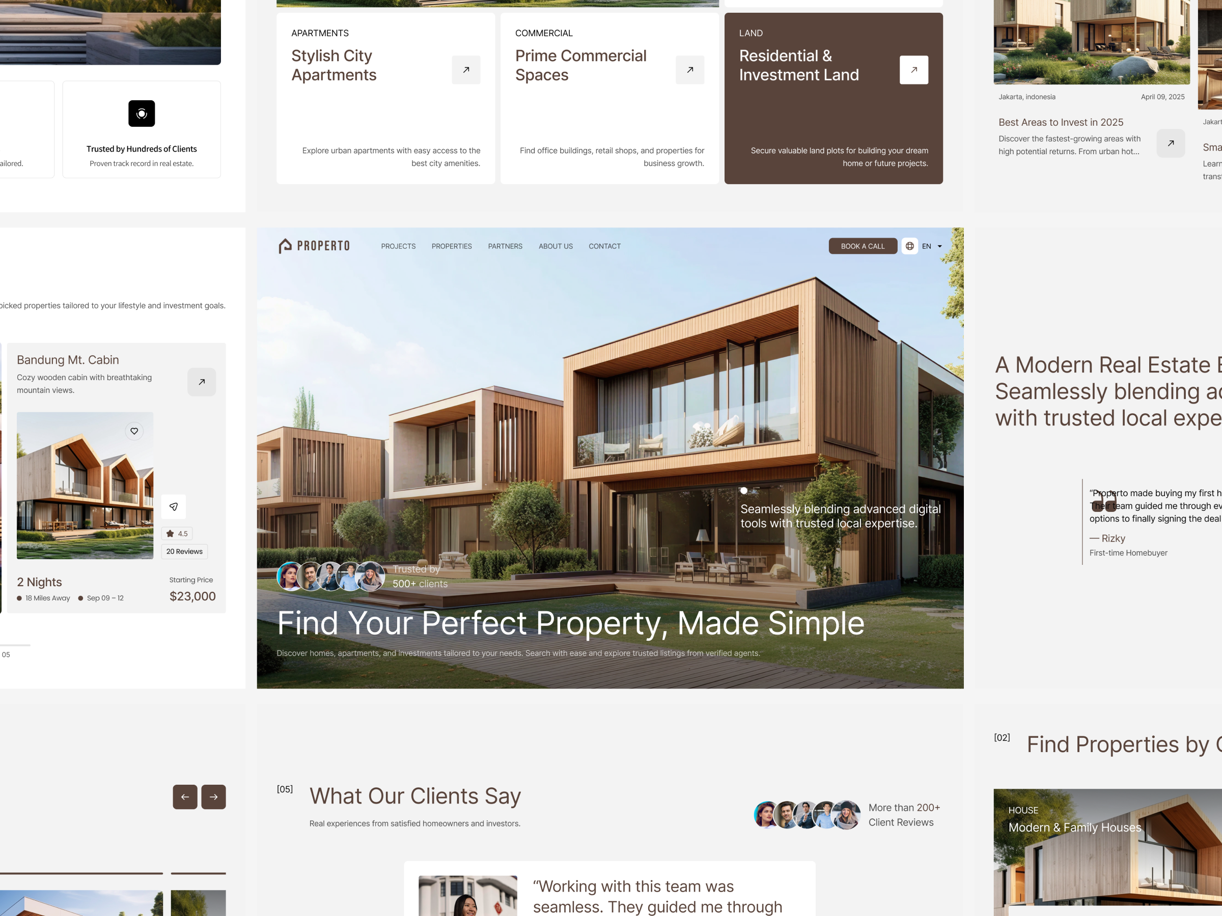 Example of Full Website & Responsive UI UX Design 