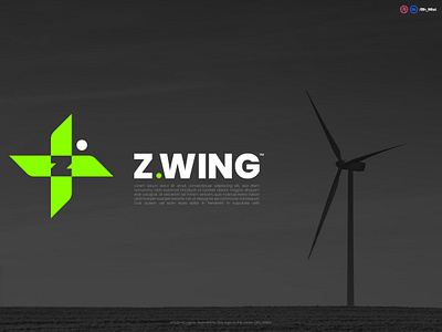 Z.Wing Logo adobe branding creative graphic design logo logo design