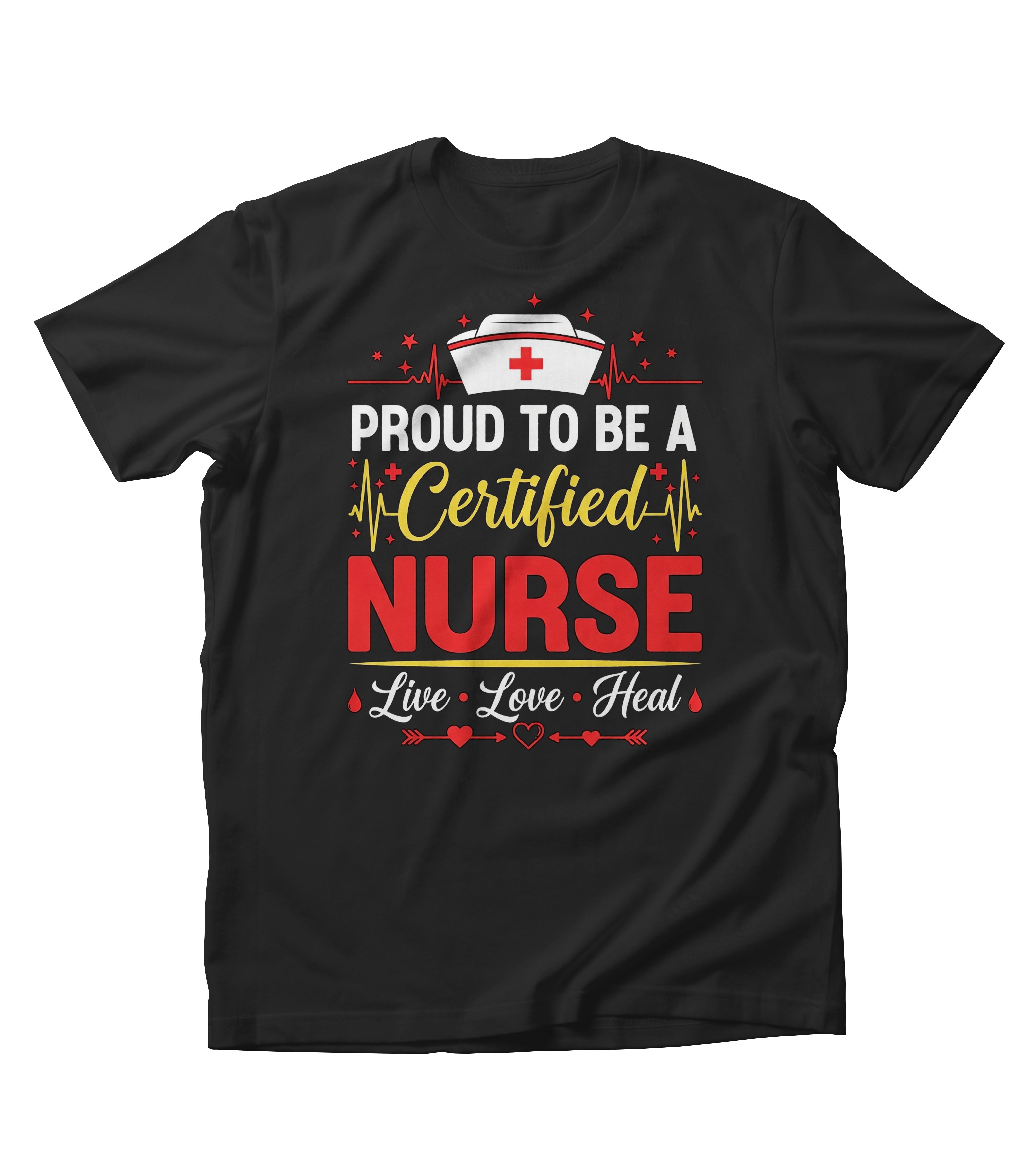 Example of Unique Custom Typography T Shirt Design 