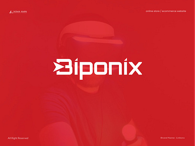 Biponix logo app brand logo branding business logo design clean logo design design ecommerce branding ecommerce logo graphic design iconic logo design illustration logo marketplace logo minimal logo design modern logo design online store design online store logo store brand logo ui vector