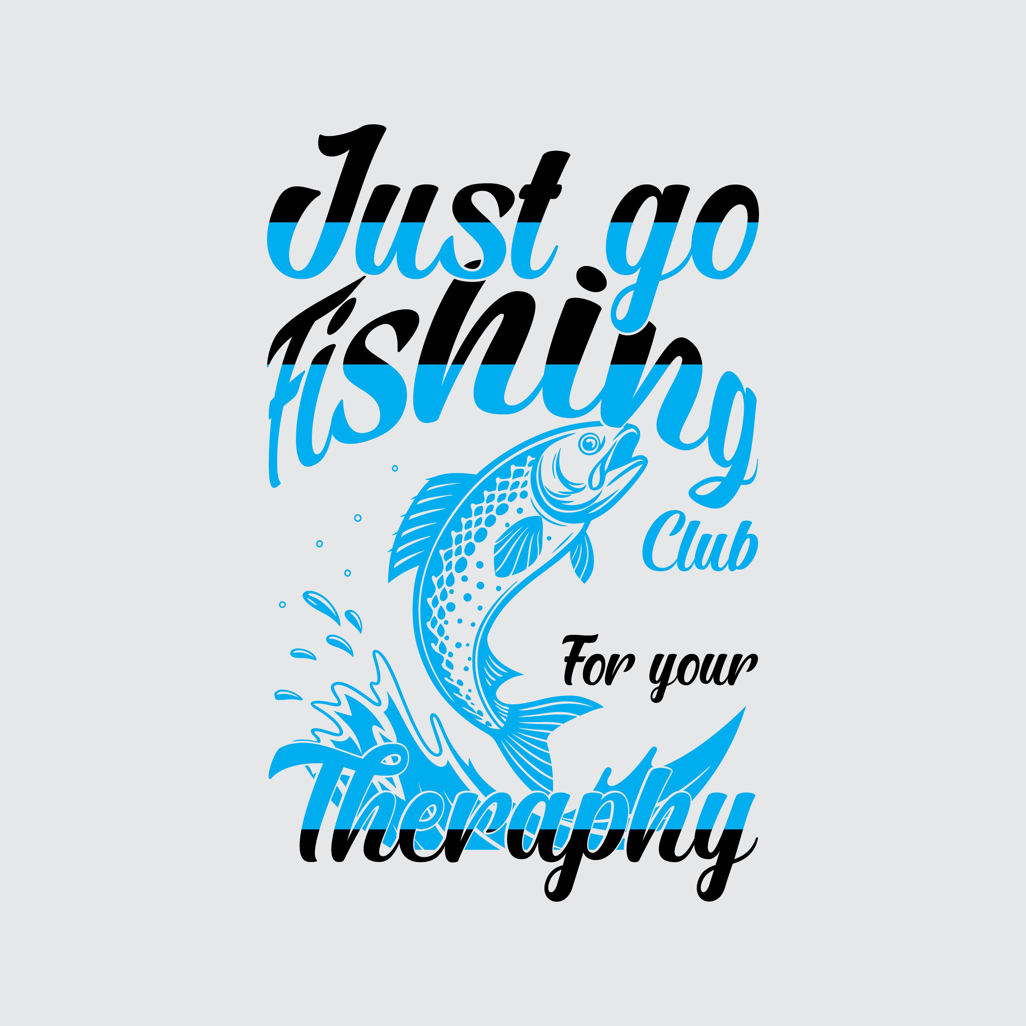 Fishing T Shirt Design branding calligraphy design fishing graphic design illustration suggested design typography