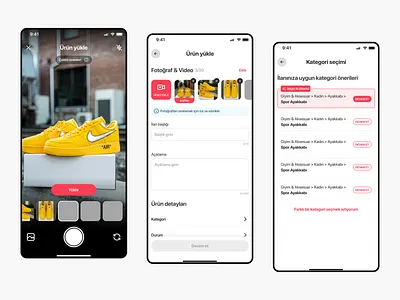 Smart listing flow — from capture to category prediction appredesign designcase ecommerce figma interactiondesign letgoredesign listingflow marketplace mobileapp mobileuidesign modernui productdesign uidesign userexperience uxdesign uxui