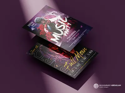 Party & Event Promotional Poster | Creative Design creative design event branding event poster graphic design modern poster party design poster design promotional poster typography layout vibrant design