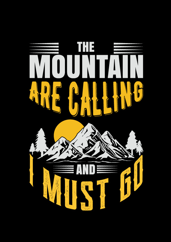 Camping T Shirt Design branding calligraphy campaign illustration logo vector