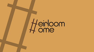 Heirloom Home Logo branding custom design elegant furniture icon interior design ladder logo logo design logodesign logotype loog lgoo lgo luxury minimalist simple symbol text logo typography wordmark