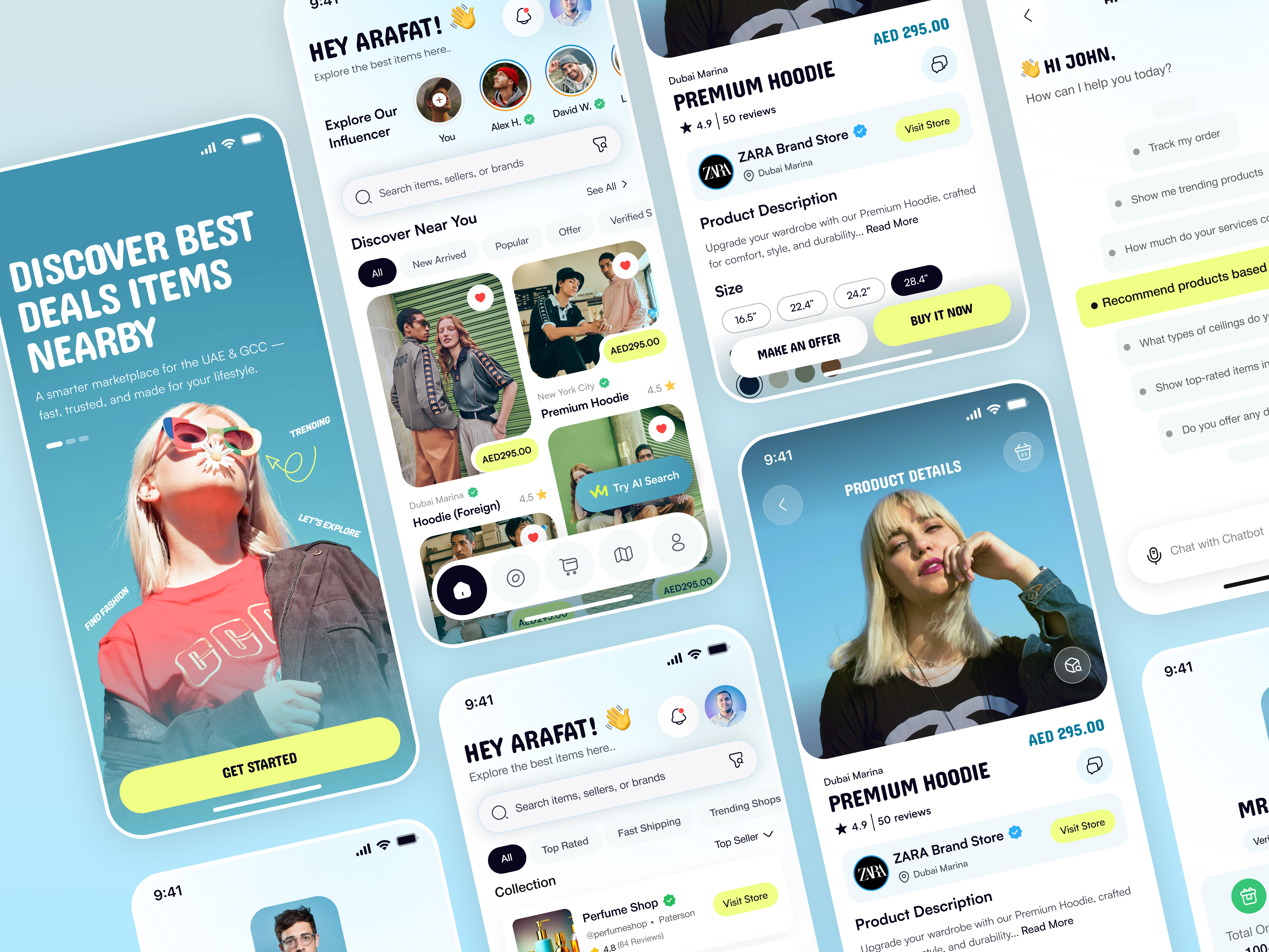 Example of E Commerce Mobile App Design