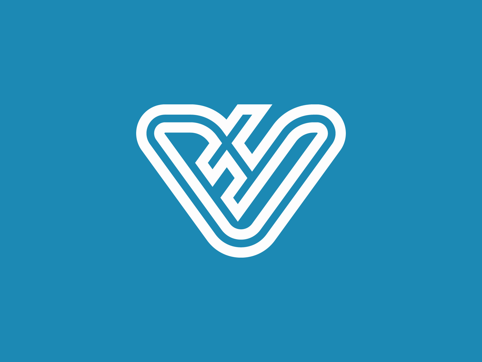 VH Logo alphabet costom letter creative digital art hv initia letter vh lettermark logo logo mark logodesign logotype modern monogram line vector vh visual identity