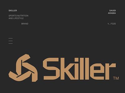 Skiller abstract arrow body branding crossfit fitness flask food health infinite logo loop nutrition packaging perpetual skill sports supplement symbol t shirt