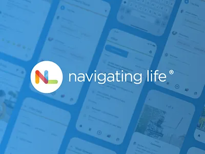 Navigating Life App app app design application disabilities disability human services mobile social media ui ux uxui