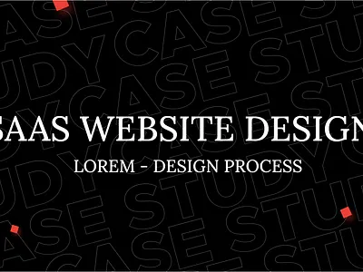 Lorem - A SAAS Website Design branding figma mobile design responsive design saas website design ui uiux user interface ux research visual design website design