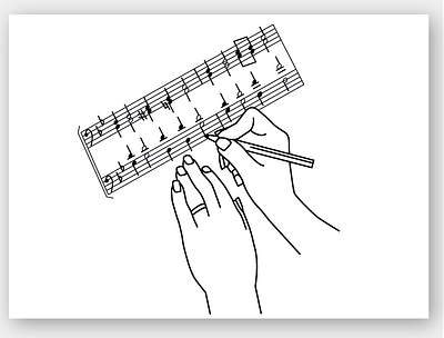 Minimal Line Art Illustrations for a Sacred Music Project choir conductor composer hands educational design graphic design instructional visuals line art line illustration minimal illustration music illustration sacred music tuning fork vector art vector illustration vectorworks