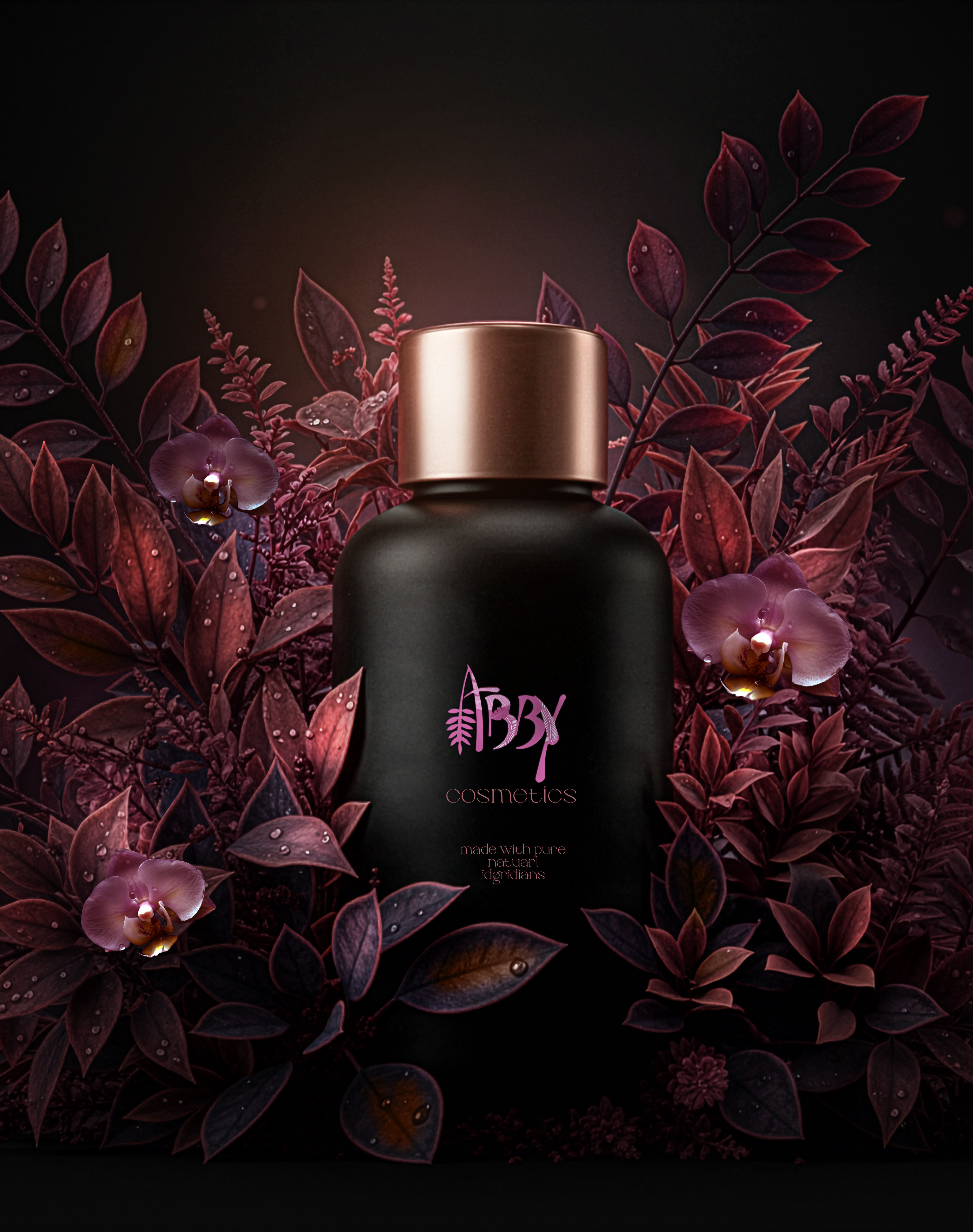 Cosmetics brand 3d artlogo brand branding cosmetics design graphic design identity illustration lifestyle logo photoshop ui visual