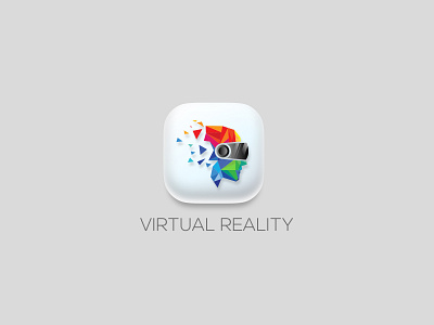 Virtual Reality Logo ai ai logo branding design game graphic design illustration logo strong ui ux vector virtual logo virtual reality virtual reality logo vr vr logo