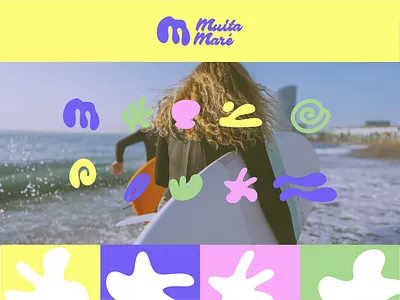 Visual Identity - Muita Maré branding graphic design illustration logo