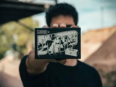 Loche X DWFP argentina bicycle bmx branding custom dirt graphic design illustration logo mtb patagonia screenprint stop motion toolbox vintage world