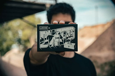 Loche X DWFP argentina bicycle bmx branding custom dirt graphic design illustration logo mtb patagonia screenprint stop motion toolbox vintage world