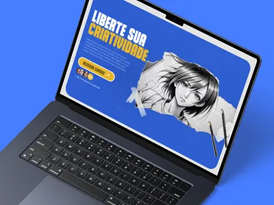 Oficina de Desenho UI UX | Website design design interface landing page ui ux website