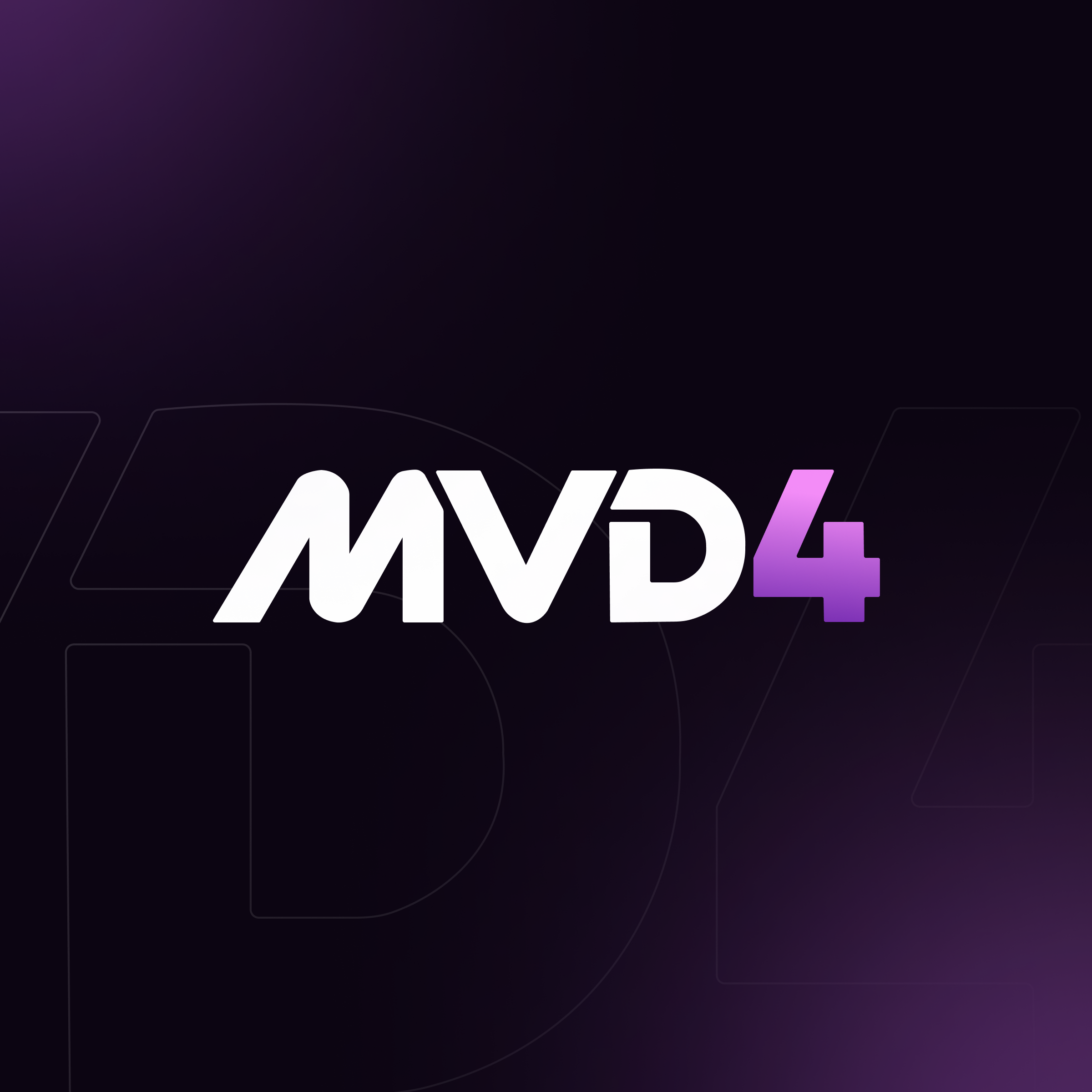 Logo Design - IPTV - Tech - MVD4 dark figma gradient graphic design iptv logo logodesign white
