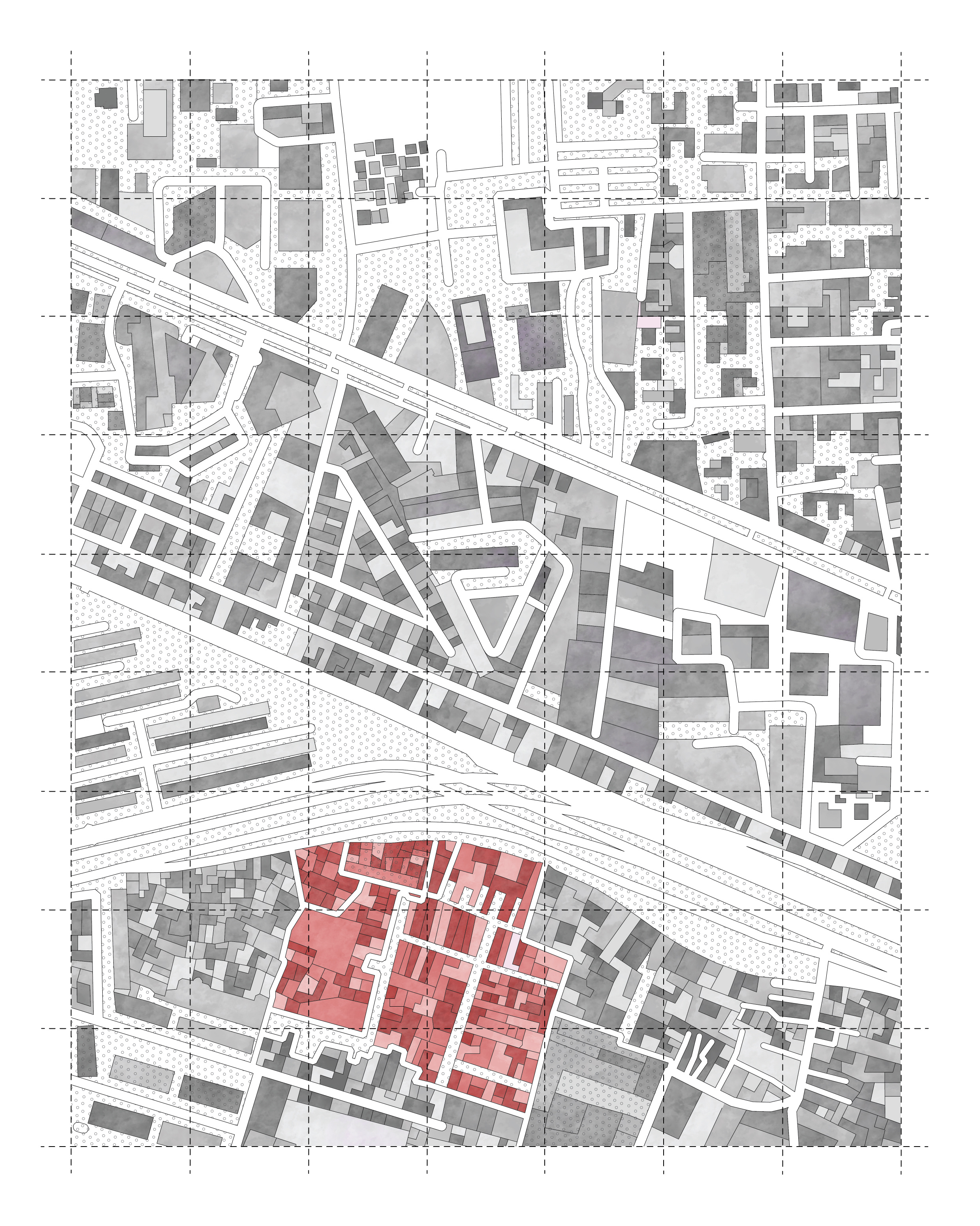 KHLONG TOEI 3d animation architect architecture art design diagram graphic design illustration map minimal panel render rendering thesis vector vectorart