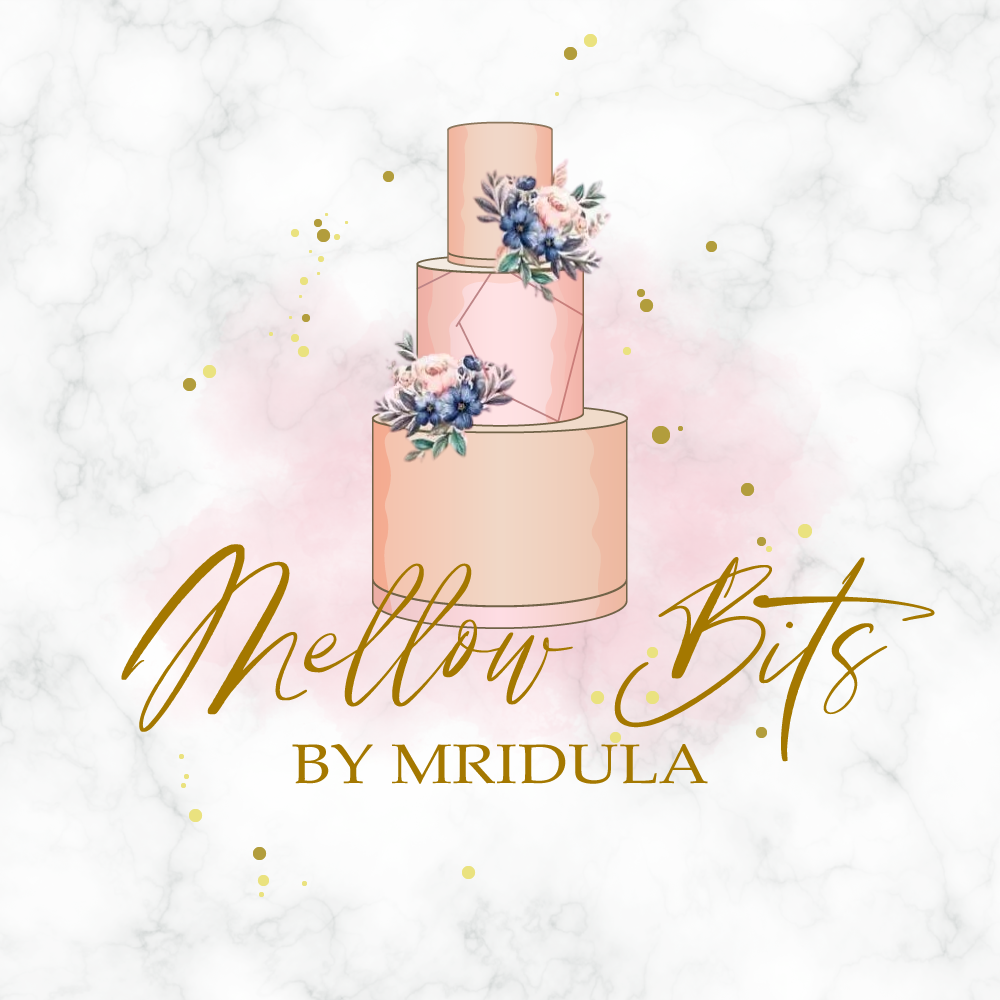 Mellow Bits by Mridula - Cake Shop Logo Design artistic logo bakery logo brand identity branding cake shop logo creative logo custom logo dessert logo elegant logo feminine design food brand handcrafted logo logo logo design minimal logo modern logo pastry logo premium logo sweet shop visual identity