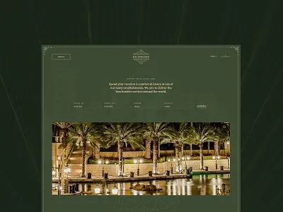 Richmond accomodation booking design hotel resort travel ui web webdesign website wordpress