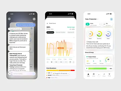Time tracking App ui