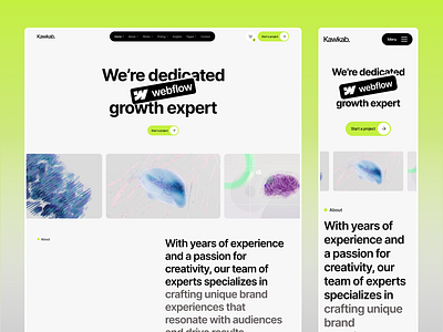 Premium Webflow Agency Multi-Layout Template — Homepage Reveal agencytemplate creativeagency designsystem digitalagency dribbble homepage landingpage modernwebsite template uidesign uxdesign webdesign webflow webflowdesigner webflowtemplate