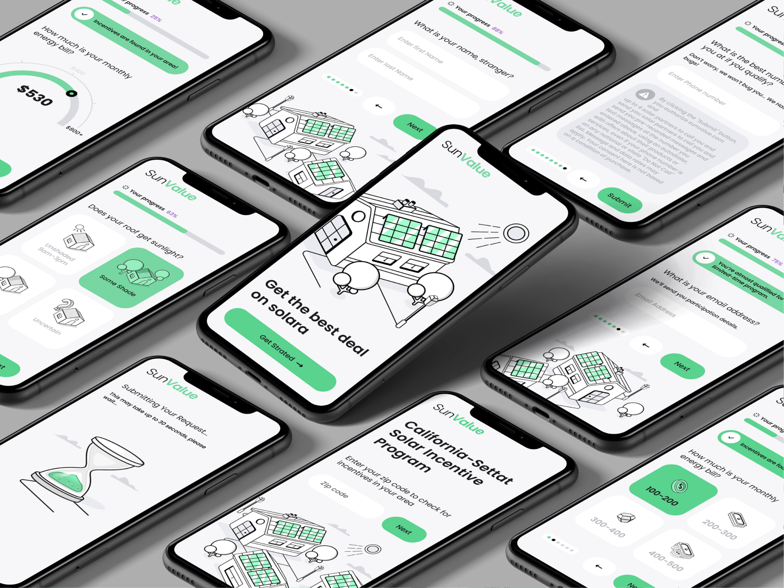 Example of Mobile App Design UI/UX