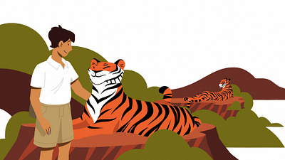 Veterinary Studies amy wheelhouse animals animation awheelinmotion character design graphic design illustration motion design motion graphics native animals pet grooming snakes tigers uq skills vet veterinary