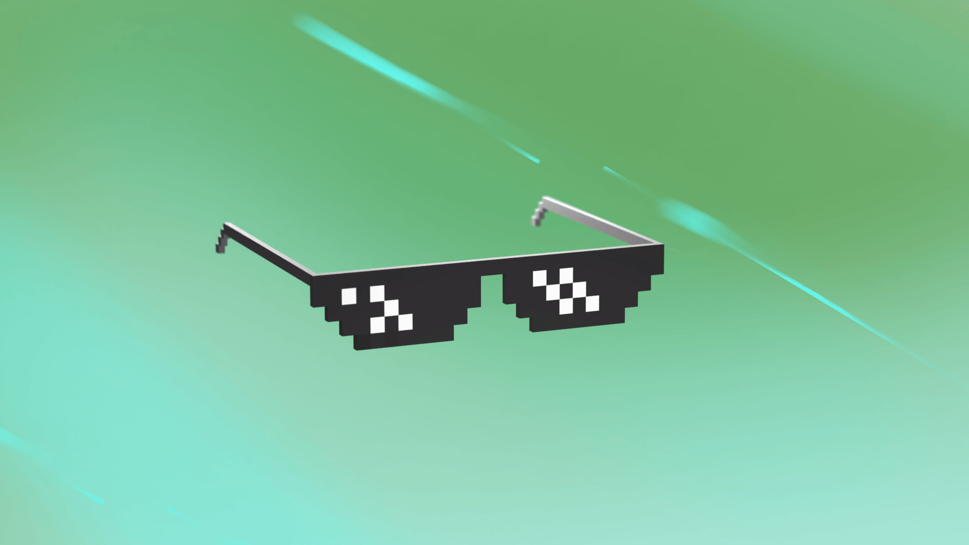 Deal With It 3d 3d model animation branding design illustration motion motion design motion graphics prop site ui website