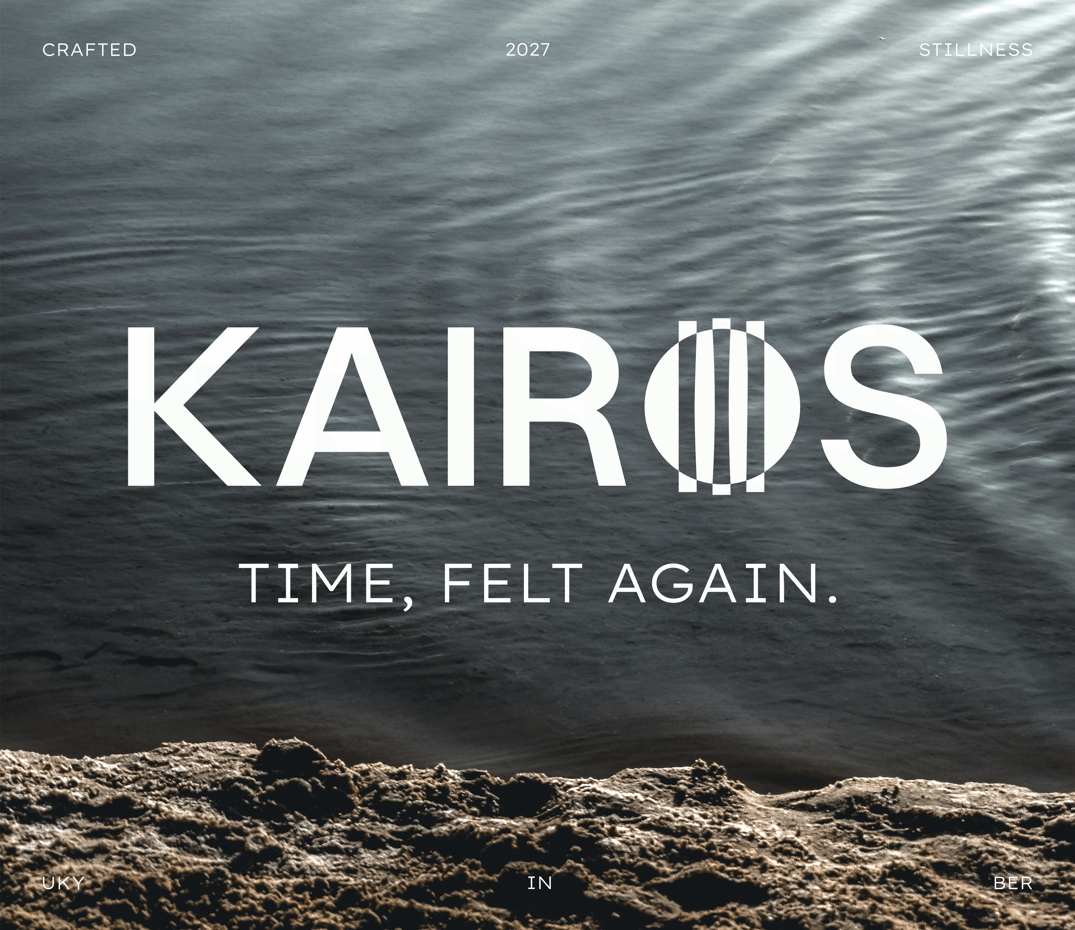 KAIROS logomarks presentation architecture branding calming gif graphic design grid horology inspo logo modern philosophical photo presentation quiet visuals sound time
