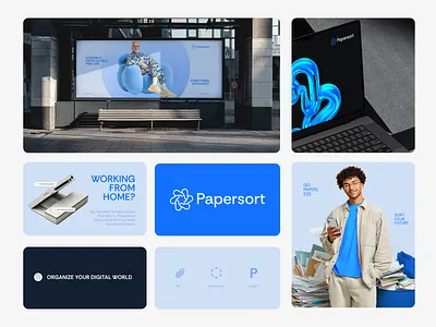 Logo, SaaS, AI, Document Management, Paperless, Storage, P logo ai ai document ai software assistant branding clip file storage document logo ecommerce identity letter logo logo logo designer logodesign minimalist modern logo p logo paperless saas storytelling visual identity