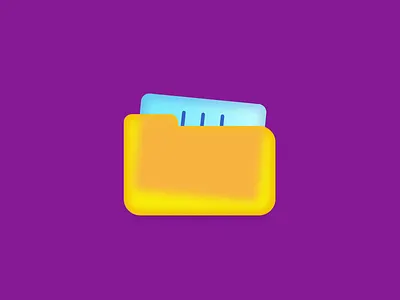 Folder / Skyeng Icon Set animation flat flatdesign gif illustration logo loop
