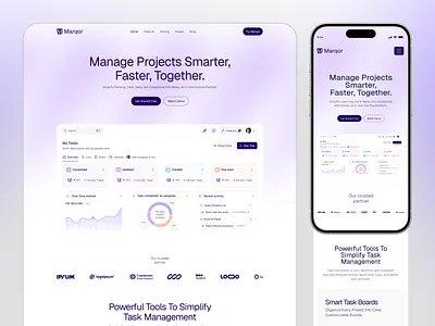 Saas Product Website - Marqor figma landing page marketing nizam redesign saas website design uxui web template web ui webflow