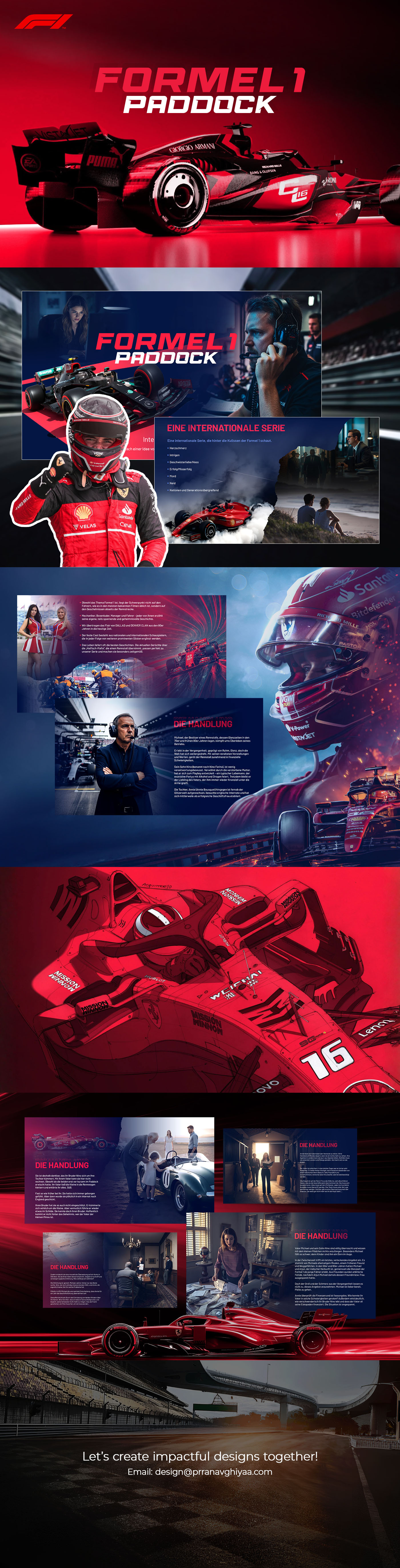 Formula 1 Paddock | Film Pitch Deck Presentation adobe photoshop brand identity branding car branding car presentation creative presentation creative visualization design formula 1 formula 1 pitch deck graphic design illustration pitch deck pitch deck design powerpoint presentation presentation sports car sports car deck sports car presentation visuallization