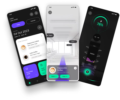 Dasher-Robotics App Solution For Office app Design app design branding design ios app mobile app design ui ux
