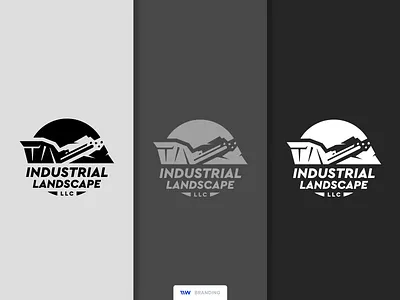 Industrial Landscape - Logo branding construction graphic design identity industrial landscape logo logotype recycling