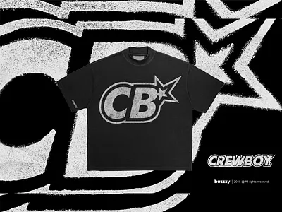 Streetwear T-Shirt Design – “CB★ / CREWBOY” Logo Concept apparel branding apparel design black and white graphic bold typography clothing brand design fashion graphic graphic tee design grunge design logo design logo exploration merch design merch illustrator streetwear brand streetwear design t shirt mockup tshirt graphic typographic logo vintage streetwear