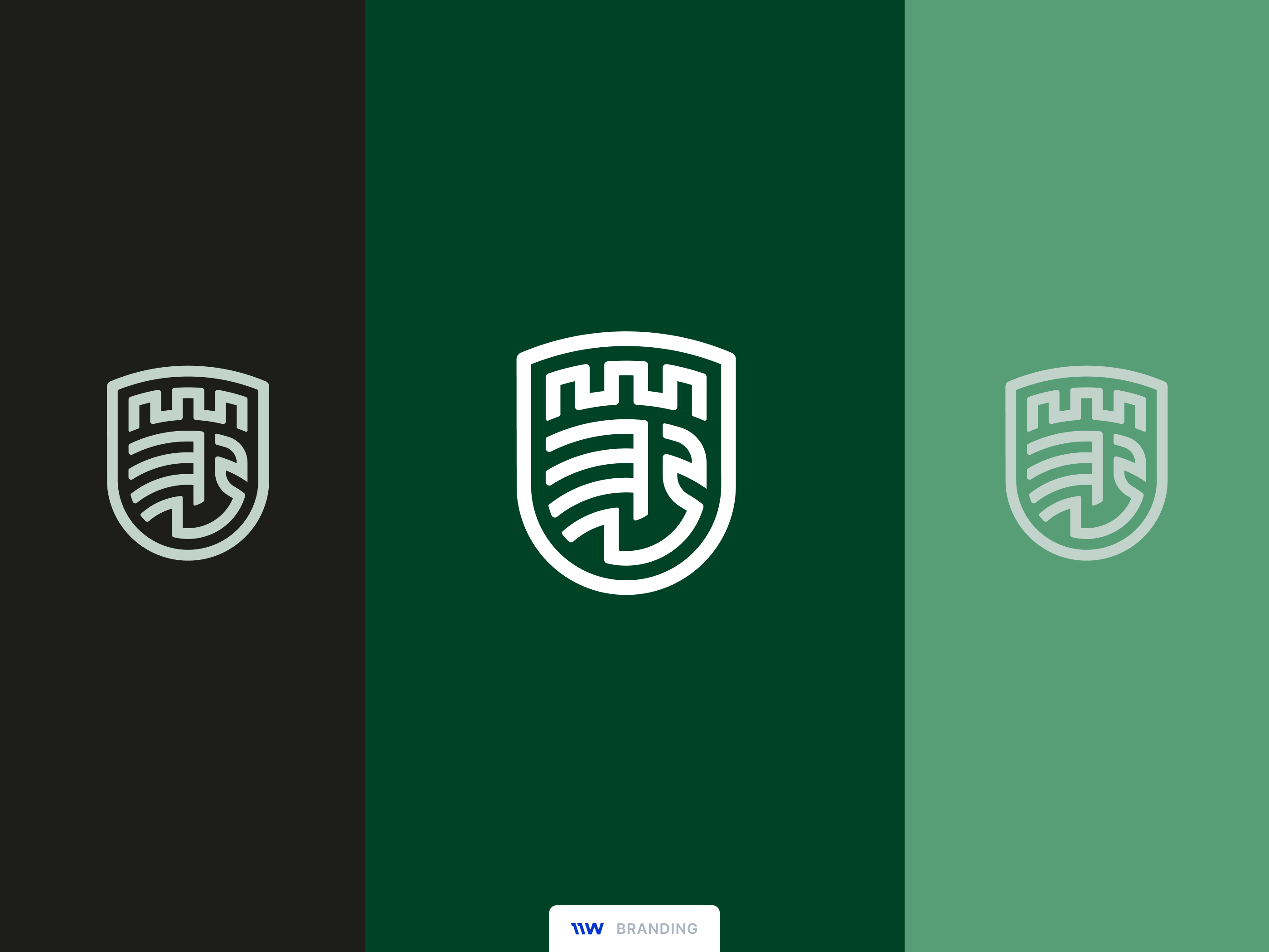 Wingsburg - Isotype aviation branding icon identity isotype logo logotype