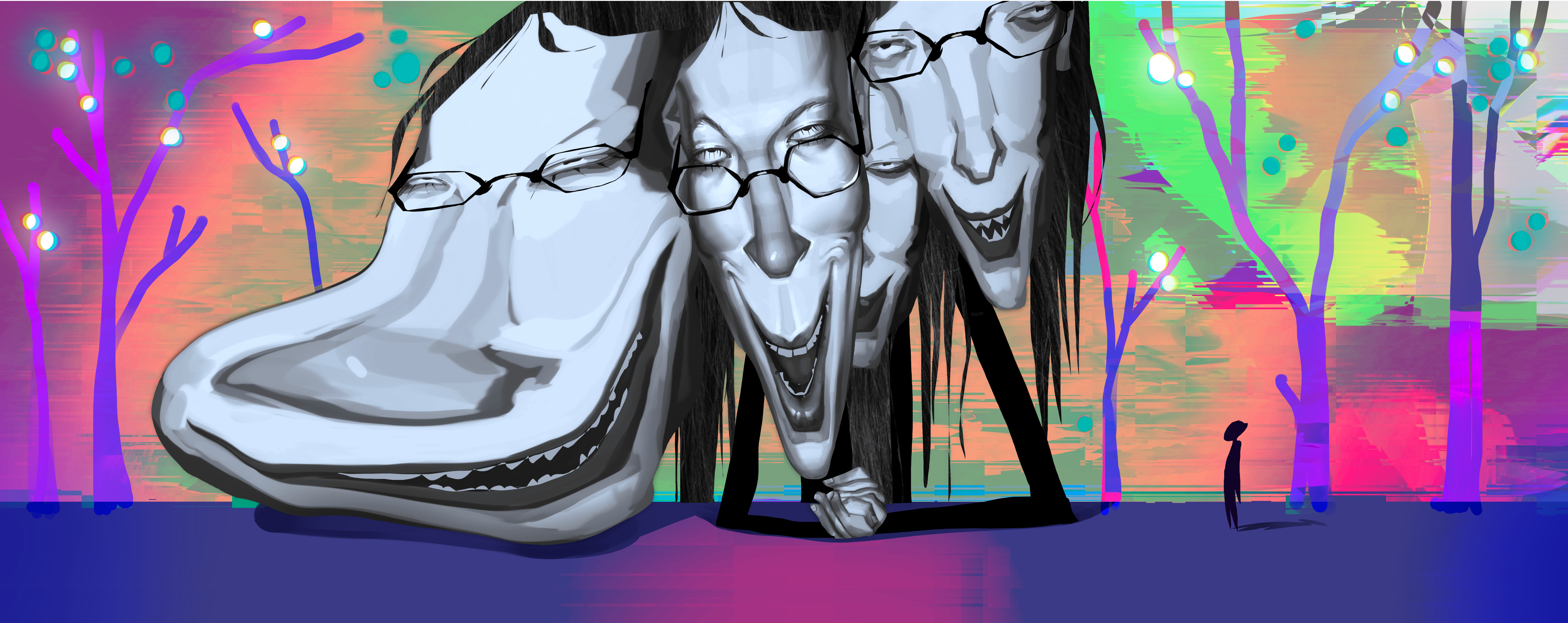 And the boshki are smoking, the girlfriends are bored art books brand illust character design design digital art illustration