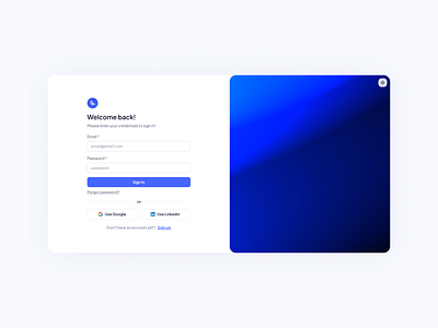 Raven Admin - Sign In Side Layout auth page clean ui create account ui login login page ui login ui signup signup page