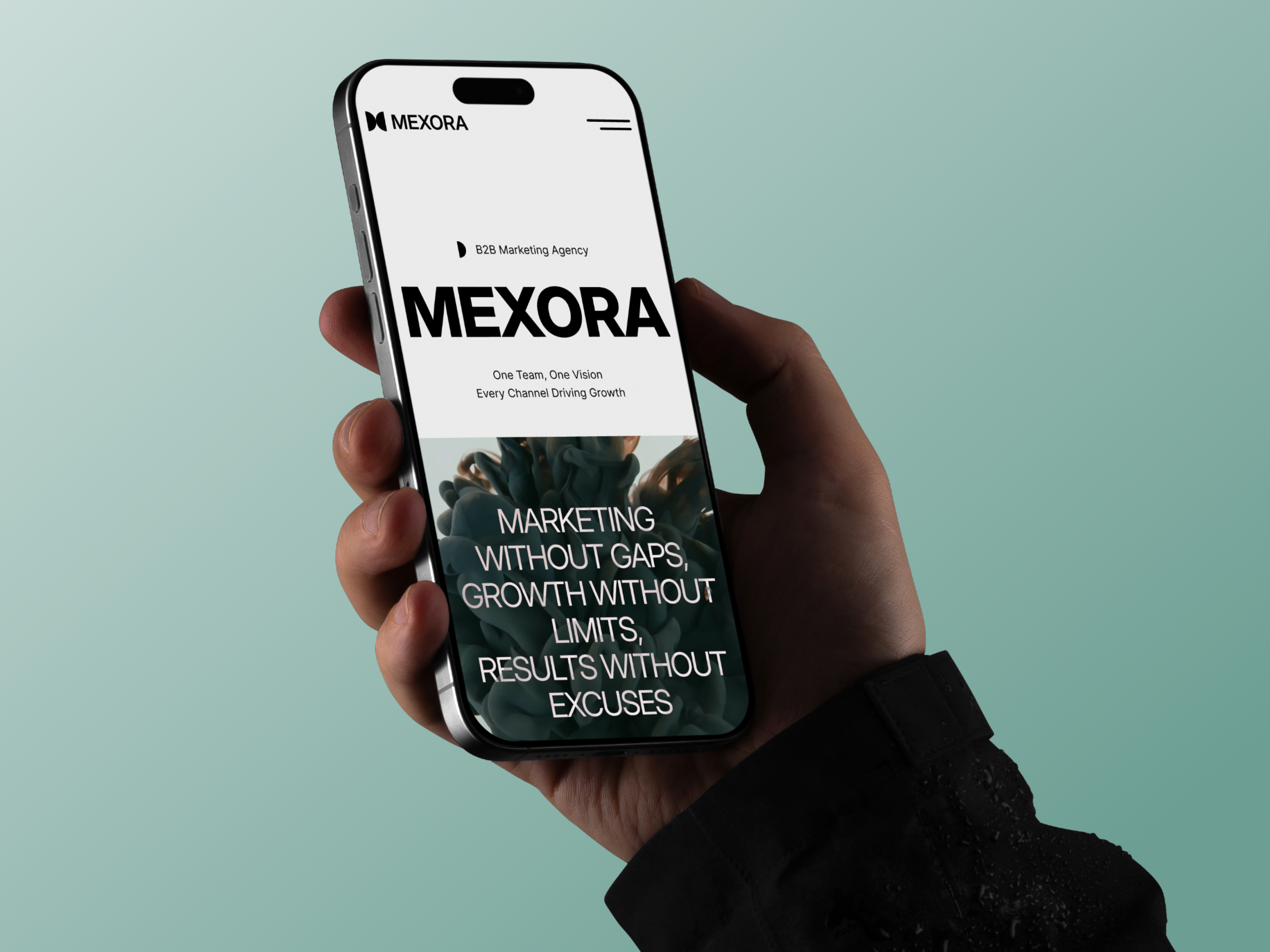 Mexora — Responsive Mobile UI agency website b2b design conversion focused creative agency design system framer framer landing page framer template framer website landing page mobile ui portfolio website product design responsive design saas website studio website ui design ui kit ux design web design