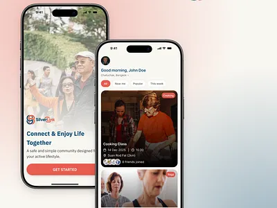 SilverLink (Use Case) app branding case study design ui ux