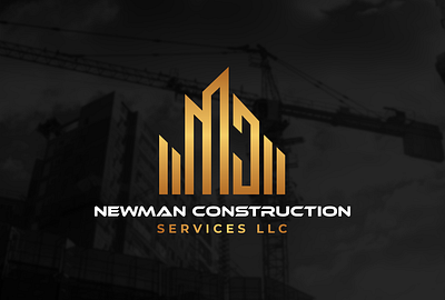 Newman Construction Services LLC app branding design graphic design illustration logo typography ui ux vector