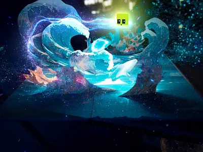 SoundBlade: BlueAnt | promotional video 3danimation 3dcharacter 3dillustration advertising animation cg characterdesign commercial motiondesign motiongraphics pixelart productvisualization sounddesign