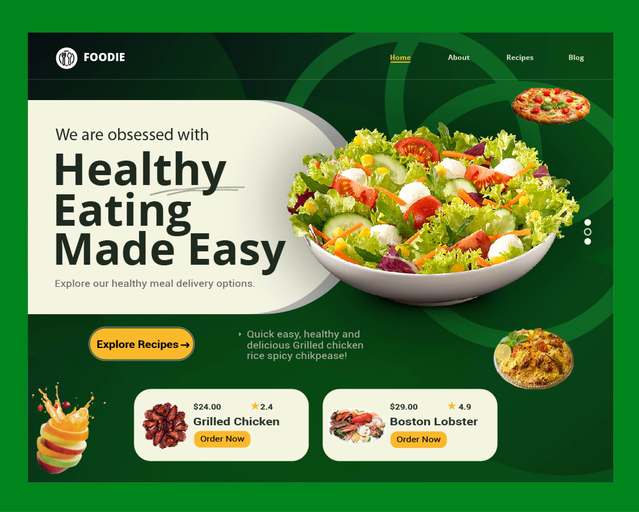 Example of High Converting Landing Page Design