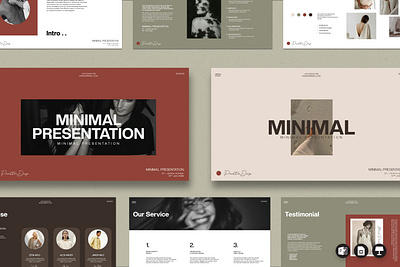 Minimal Presentation Template business minimal minimal minimal presentation minimal template powerpoint template presentation template